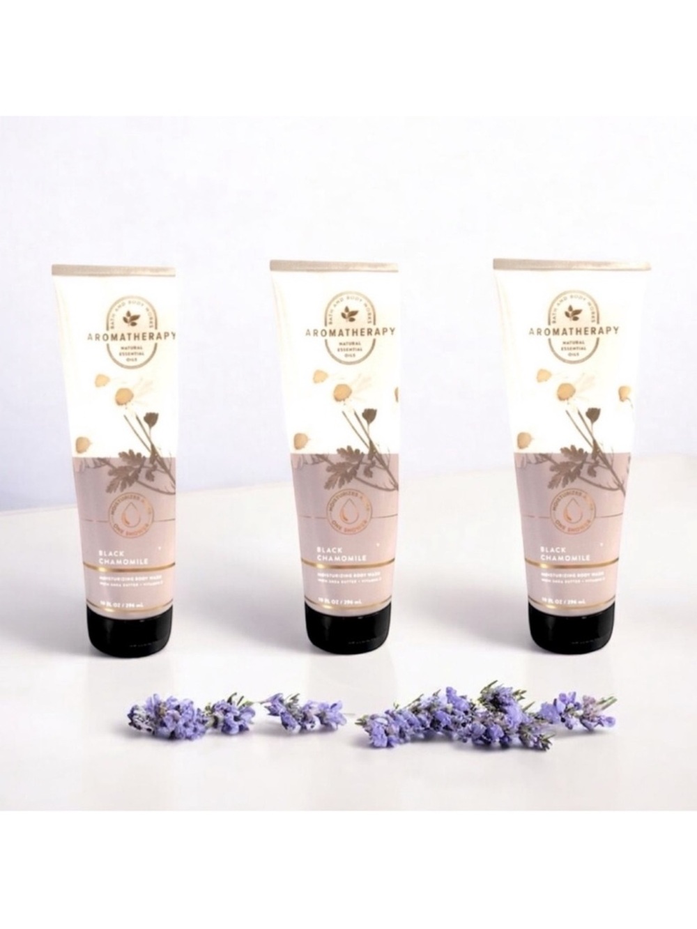 3 Aromatherapy Black Chamomile Body Wash